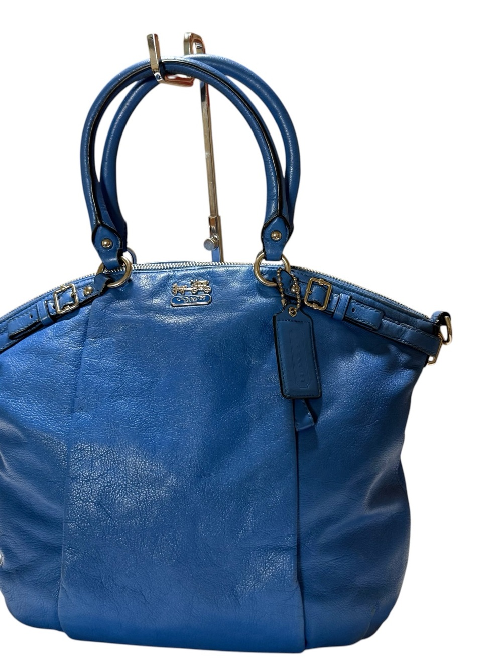 Coach Madison Lindsey leather tote bag